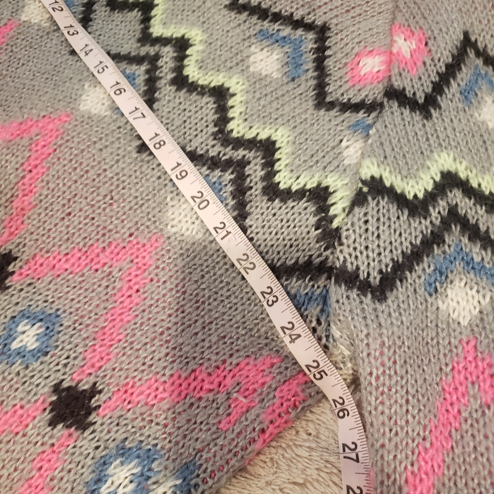 NO BOUNDARIES Long Sleeve Chevron Sweater Hoodie Size XXXL - Picture 4 of 7
